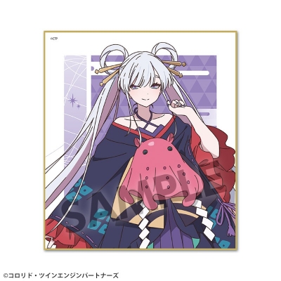 【グッズ-色紙】超かぐや姫! ミニ色紙 月見ヤチヨ