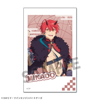 【グッズ-ステッカー】超かぐや姫! インスタントフォト風ステッカー 帝アキラ