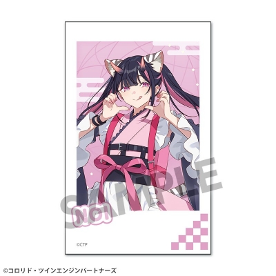 【グッズ-ステッカー】超かぐや姫! インスタントフォト風ステッカー 駒沢乃依