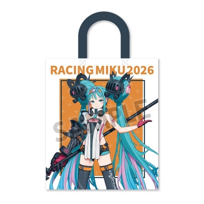 【グッズ-バッグ】レーシングミク 2026 キービジュアル1&キービジュアル2 Ver. マチありトートバッグ