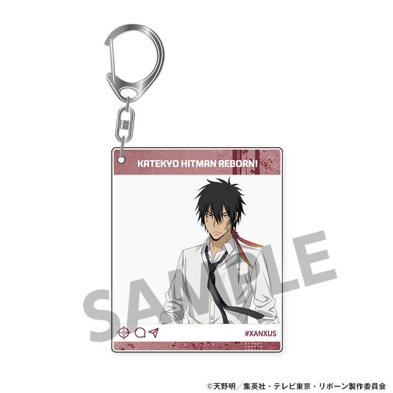 【グッズ-キーホルダー】TVアニメ『家庭教師ヒットマンREBORN!』 描き下ろしアクリルキーホルダー XANXUS（10年後）