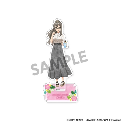 【グッズ-スタンドポップ】青春ブタ野郎シリーズ 描き下ろしアクリルスタンド 双葉理央 バカンス ver.
