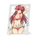 【グッズ-置きもの】ドリームクラブ 描き下ろしビジュアルアクリルプレート 亜麻音 Bの画像