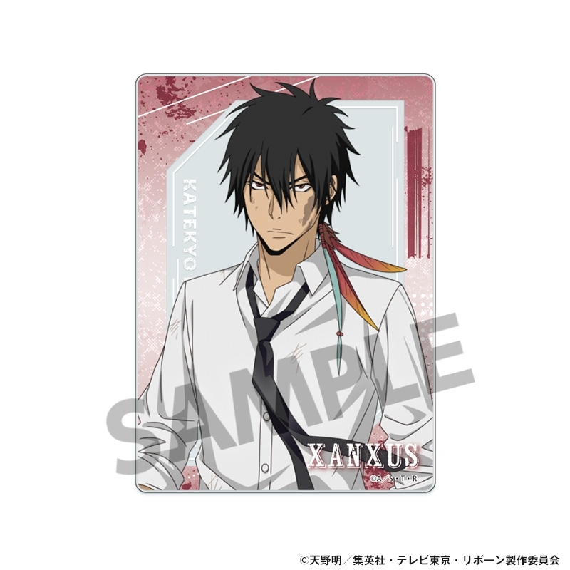 【グッズ-カード】TVアニメ『家庭教師ヒットマンREBORN!』 描き下ろしアクリルカード XANXUS（10年後）