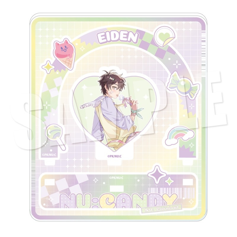 【グッズ-スタンドポップ】NU: カーニバル アクリルジオラマスタンド《キャンディーver.》(子供エイト)【アニメイト限定】