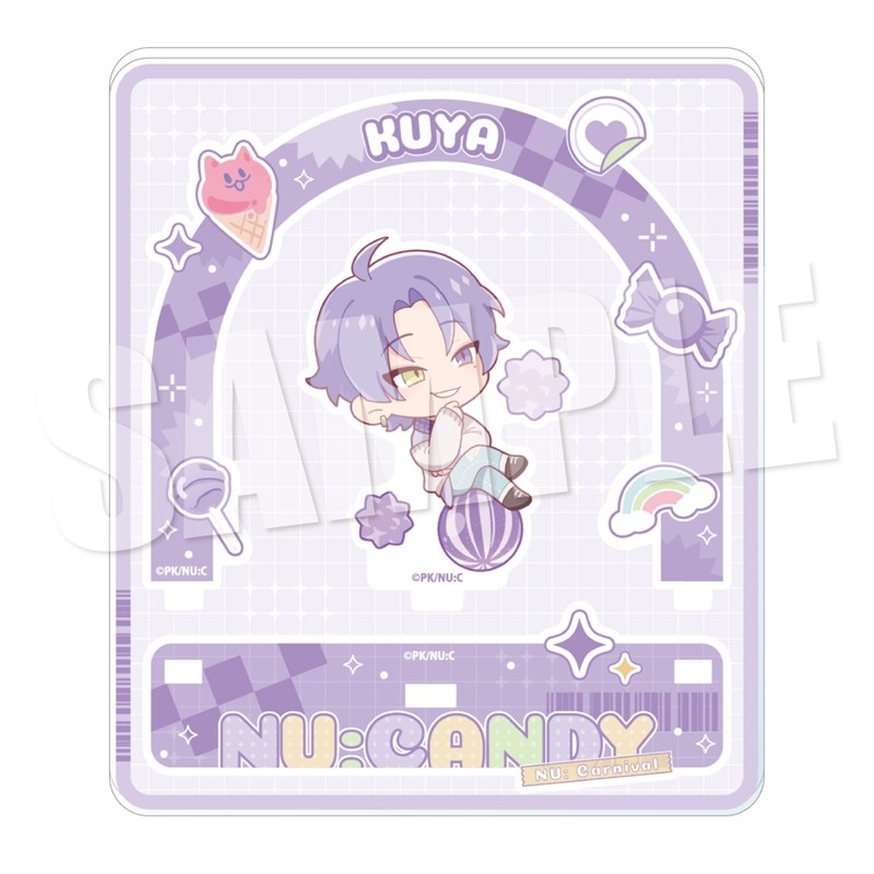 【グッズ-スタンドポップ】NU: カーニバル アクリルジオラマスタンド《キャンディーver.》(玖夜)【アニメイト限定】