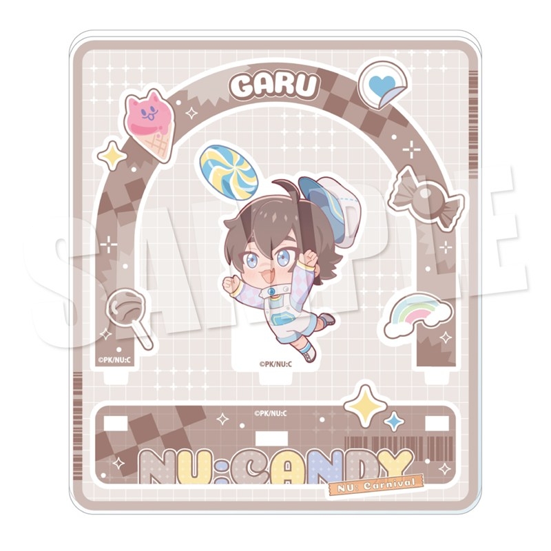 【グッズ-スタンドポップ】NU: カーニバル アクリルジオラマスタンド《キャンディーver.》(ガル)【アニメイト限定】