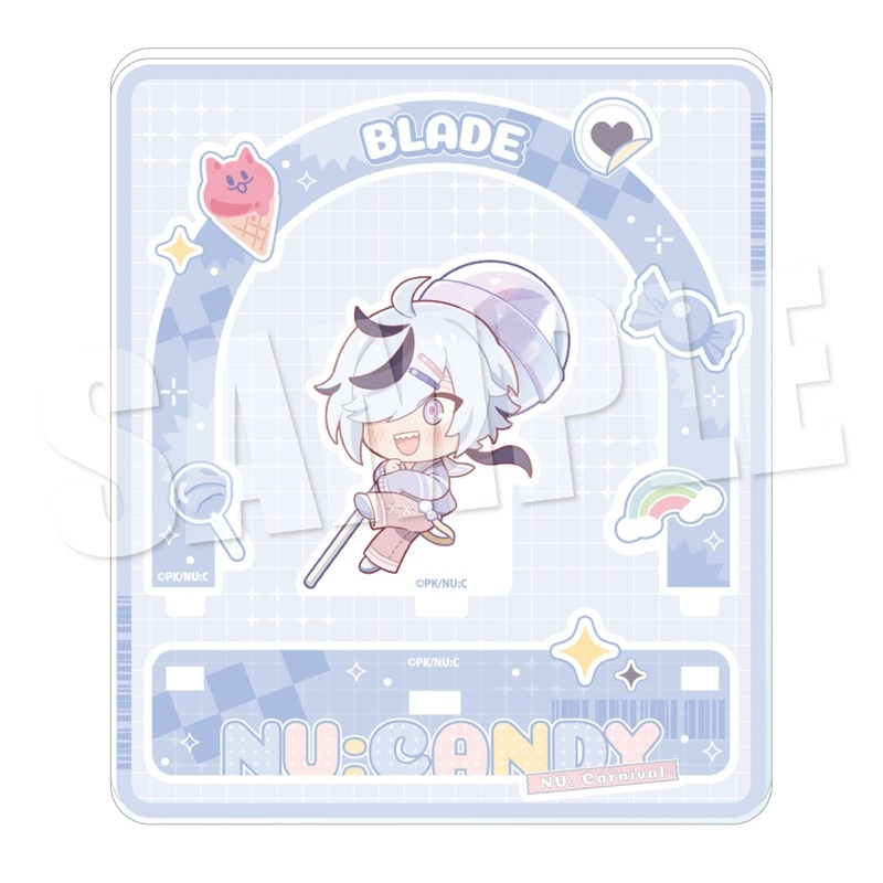 【グッズ-スタンドポップ】NU: カーニバル アクリルジオラマスタンド《キャンディーver.》(ブレイド)【アニメイト限定】