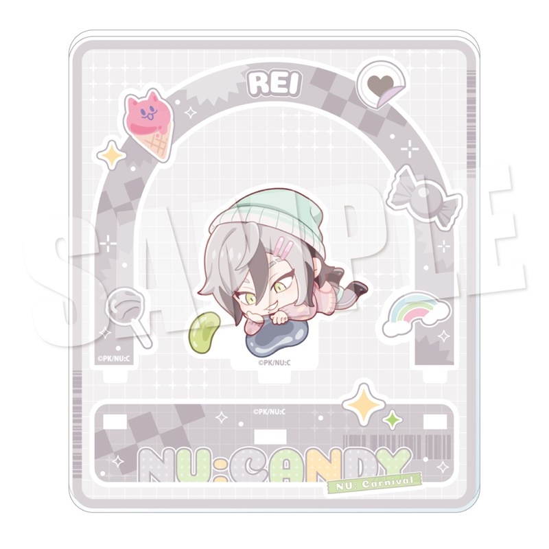 【グッズ-スタンドポップ】NU: カーニバル アクリルジオラマスタンド《キャンディーver.》(レイ)【アニメイト限定】
