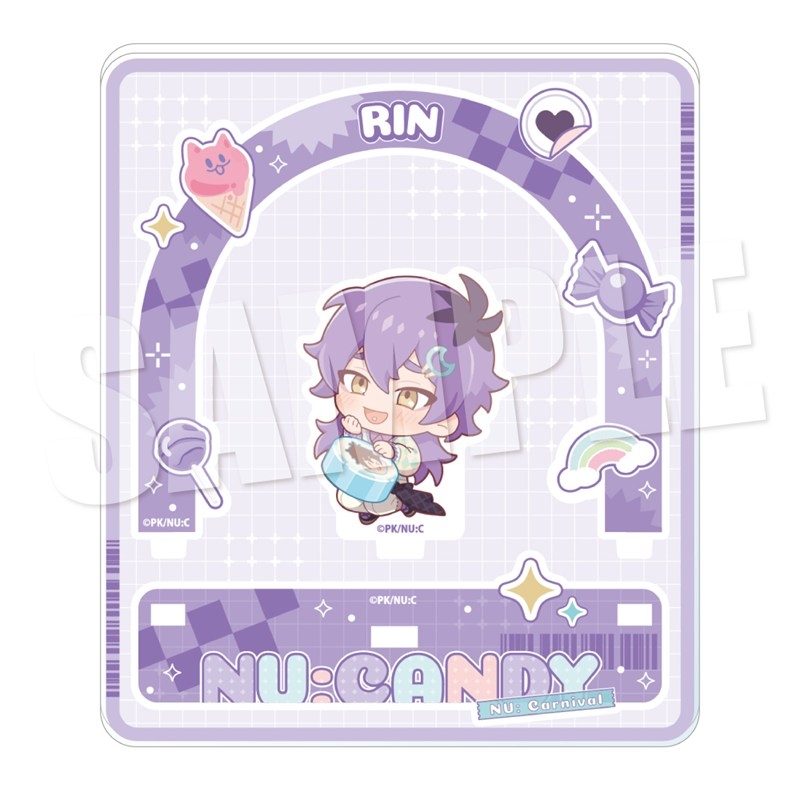【グッズ-スタンドポップ】NU: カーニバル アクリルジオラマスタンド《キャンディーver.》(リン)【アニメイト限定】