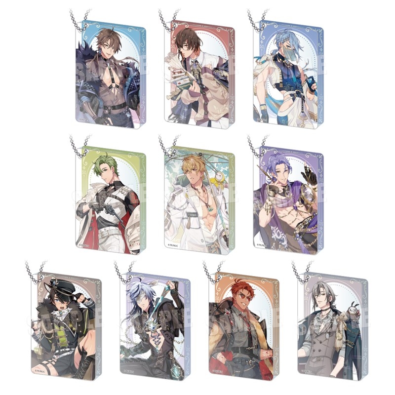 【グッズ-キーホルダー】NU: カーニバル トレーディングアクリルブロックキーホルダー vol.3【アニメイト限定】