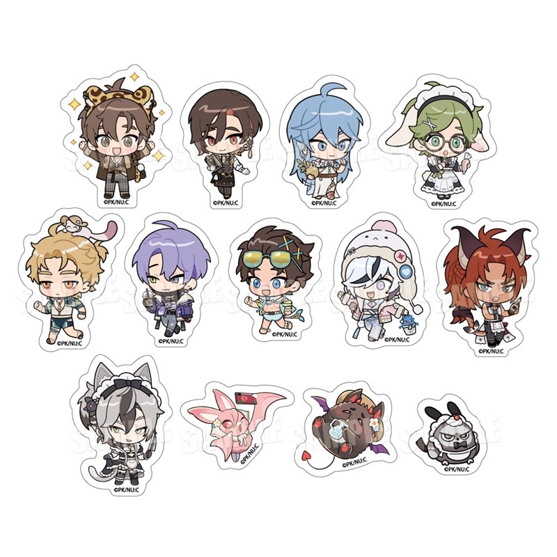 【グッズ-シール】NU: カーニバル フレークシール vol.6【アニメイト限定】