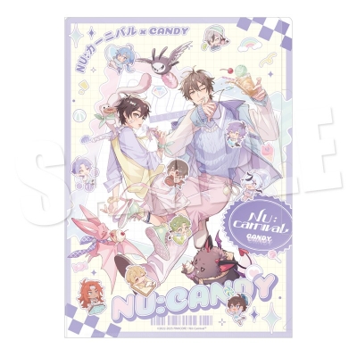 【グッズ-クリアファイル】NU: カーニバル 3ポケットクリアファイル(A4)《キャンディーver.》【Drama 下载 ダウンロード Download 百度网盘 Mega MediaFire Mp3 CD 分享 感想 翻译限定】