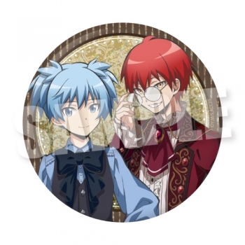 グッズ-バッチ】アニメ『暗殺教室』 BIGホログラム缶バッジ《ロリィタ 