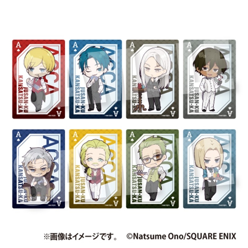 グッズ-カード ACCA13区監察課 トレーディングクリアカード カジノver アニメイト先行販売 アニメイト