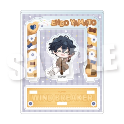 【グッズ-スタンドポップ】TV アニメ『WIND BREAKER』 アクリルジオラマスタンド《くっき~&くり~む ver.》(棪堂哉真斗)