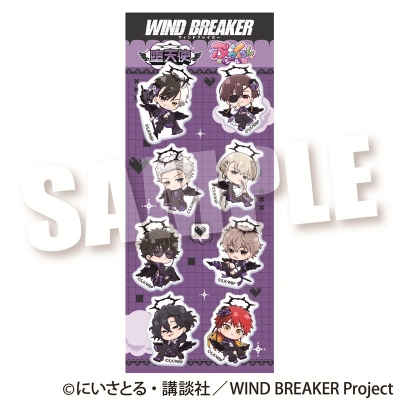 【グッズ-シール】TVアニメ『WIND BREAKER』 ぷっくるんシール《堕天使 ver.》