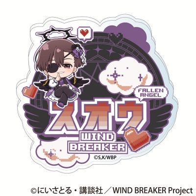 【グッズ-バッチ】TVアニメ『WIND BREAKER』 お名前バッジ《堕天使 ver.》(蘇枋隼飛)