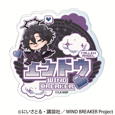 【グッズ-バッチ】TVアニメ『WIND BREAKER』 お名前バッジ《堕天使 ver.》(棪堂哉真斗)