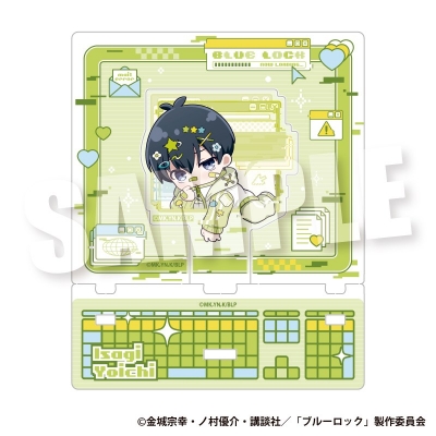 【グッズ-スタンドポップ】ブルーロック ジオラマアクリルスタンド《ドキ★バグver.》(潔 世一)