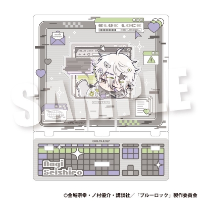 【グッズ-スタンドポップ】ブルーロック ジオラマアクリルスタンド《ドキ★バグver.》(凪 誠士郎)