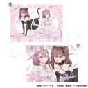 【グッズ-クリアファイル】2.5次元の誘惑 A4 クリアファイル《白猫&黒猫 ver.》の画像