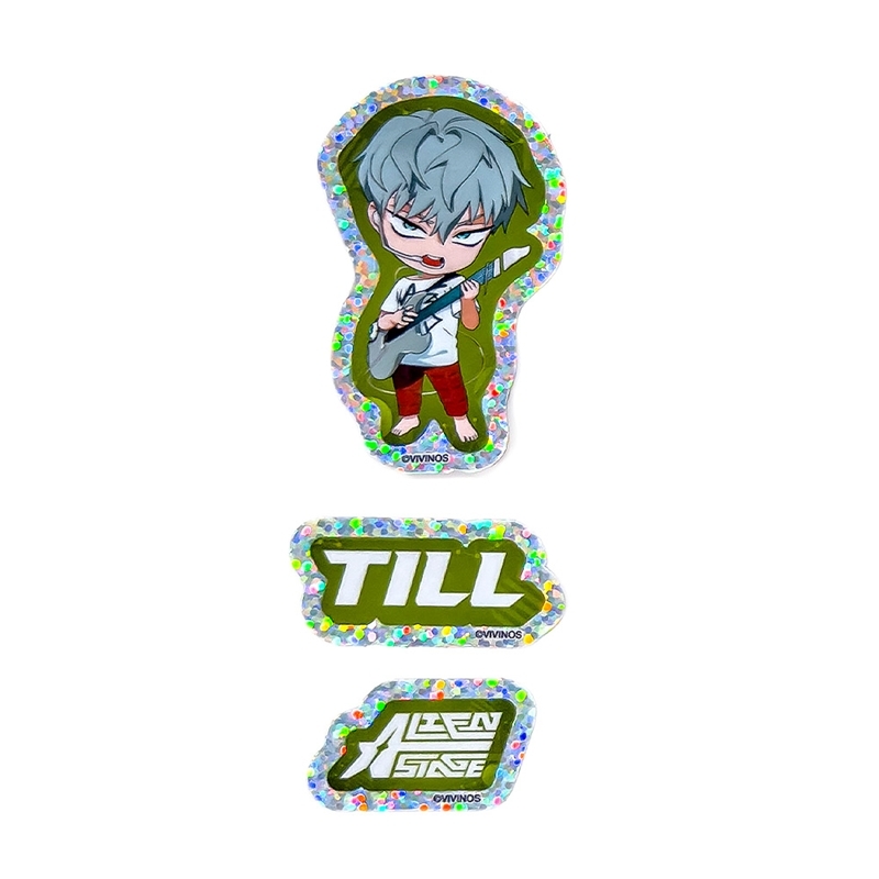 【グッズ-ステッカー】ALIEN STAGE ねんどろいどぷらす ホログラムステッカーセット ティル