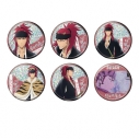 【グッズ-バッチ】BLEACH 千年血戦篇 トレーディング ホログラム缶バッジ 阿散井恋次の画像