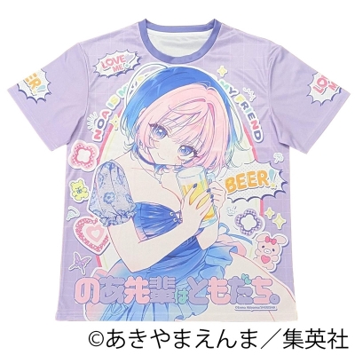 【グッズ-Tシャツ】のあ先輩はともだち。 フルグラフィックTシャツA