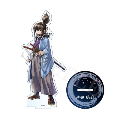 【グッズ-スタンドポップ】『ちるらん 新撰組鎮魂歌 企画展』 描き下ろし 沖田総司 アクリルフィギュア