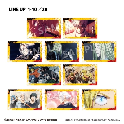 【グッズ-カードコレクション】SAKAMOTO DAYS クリアカードコレクション