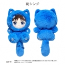 【グッズ-ぬいぐるみ】『エヴァンゲリオン』シリーズ たぴにゃんこ 碇シンジの画像