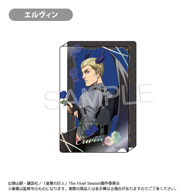 【グッズ-置きもの】進撃の巨人 アクリルブロック DEVIL Ver. エルヴィン