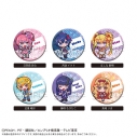 【グッズ-バッチ】しゅごキャラ! ラメ缶バッジ フルーツ Ver.の画像