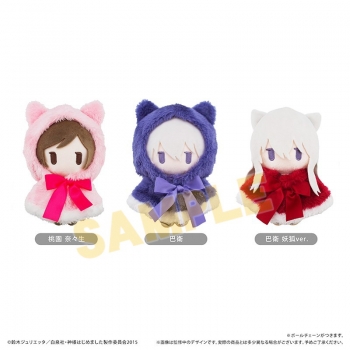 グッズ-ぬいぐるみ】神様はじめました◎ ケープたぴぬい 巴衛 妖狐ver 