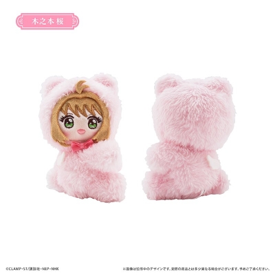 【グッズ-ぬいぐるみ】カードキャプターさくら クリアカード編 ぴたぴたたぴぬい 木之本 桜