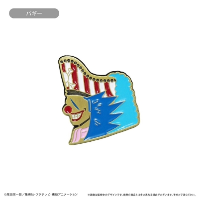 【グッズ-ピンバッチ】ONE PIECE シルエットピンズ Vol.4 バギー