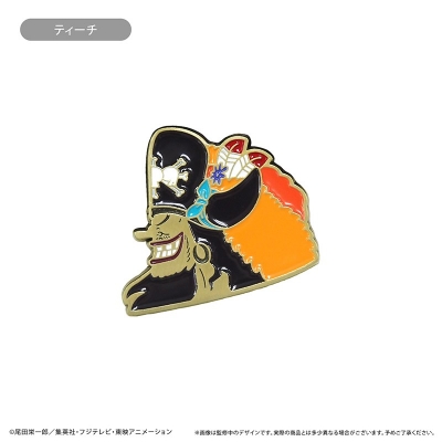 【グッズ-ピンバッチ】ONE PIECE シルエットピンズ Vol.4 ティーチ