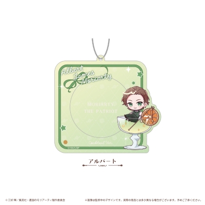 【グッズ-缶バッジカバー】憂国のモリアーティ アクリル缶バッジケース カクテルVer. アルバート