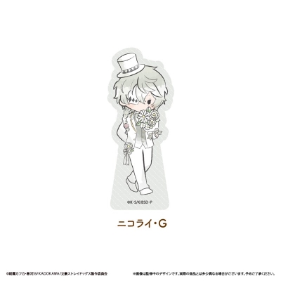 【グッズ-スタンドポップ】文豪ストレイドッグス レトロちっくアクリルフィギュア お花Ver. Vol.2 ニコライ・G