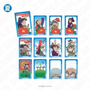 グッズ-カード】忍たま乱太郎 トレーディング花札柄クリアカード（全12 