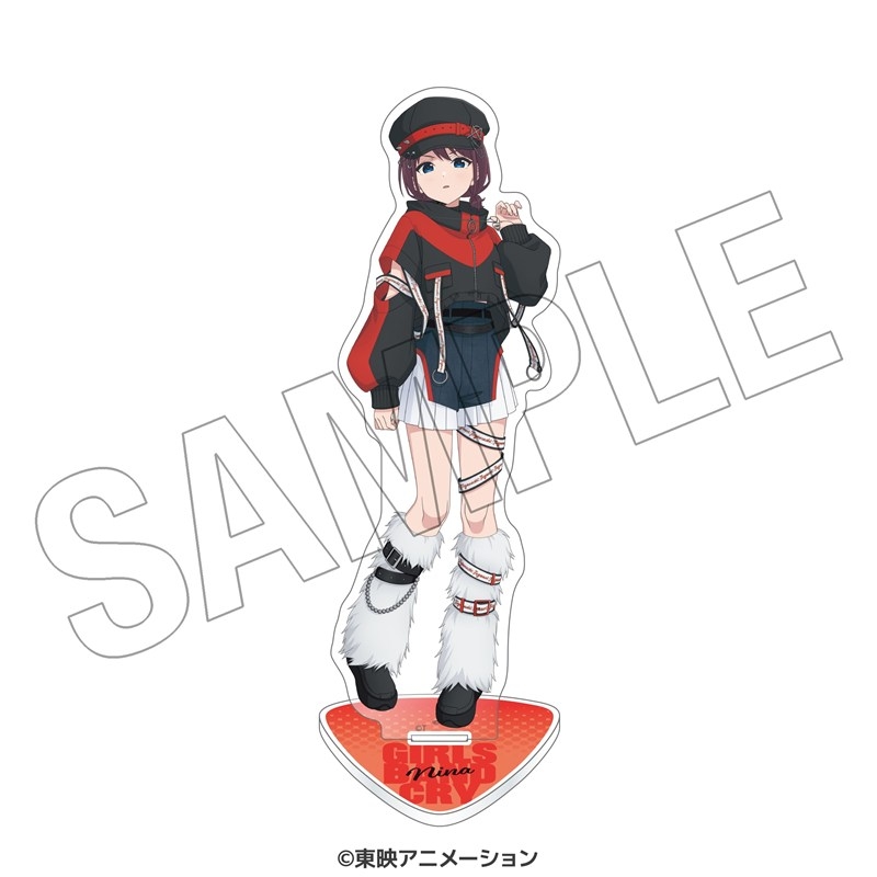 <ステージ衣装風>[ Good-Stand Pop] Girl Band Cry Drawing Acrylic Stand (Iseri Nina)