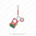 【グッズ-ストラップ】ケロロ軍曹 キャラディショナルトイ ケロロ軍曹 花札柄アクリル根付ストラップ(ギロロ・夏美)の画像