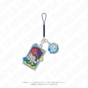 【グッズ-ストラップ】ケロロ軍曹 キャラディショナルトイ ケロロ軍曹 花札柄アクリル根付ストラップ(ドロロ・小雪)の画像