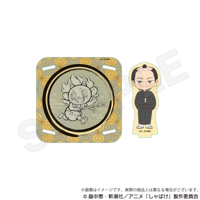 【グッズ-コースター】しゃばけ 木製スタンドコースター 仁吉