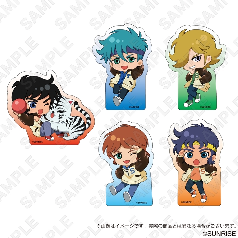 【グッズ-置きもの】鎧伝サムライトルーパー トレーディングアクリルブロック