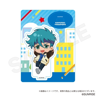 【グッズ-スタンドポップ】鎧伝サムライトルーパー ミニキャラスタンド 羽柴当麻
