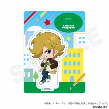 グッズ-スタンドポップ】鎧伝サムライトルーパー ミニキャラスタンド 