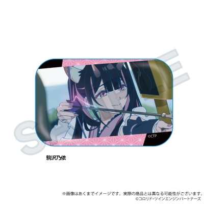 【グッズ-バッチ】超かぐや姫! 場面写スクエア缶バッジ 駒沢乃依