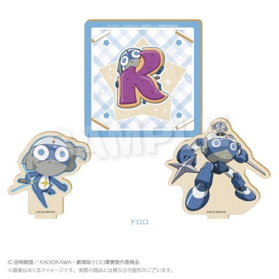 【グッズ-コースター】ケロロ軍曹 木製コースター ドロロ